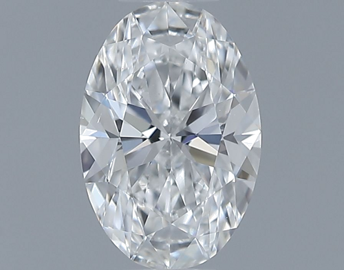 0.61 carat F-SI1 Natūralus Oval Deimantas (1)
