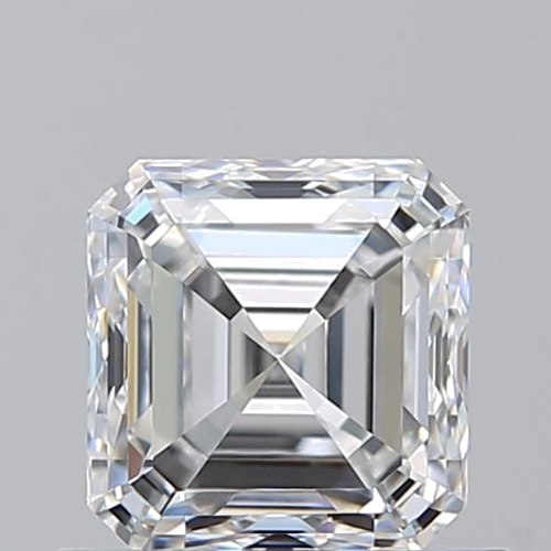 0.9 carat E-VVS1 Natūralus Asscher Deimantas (1)