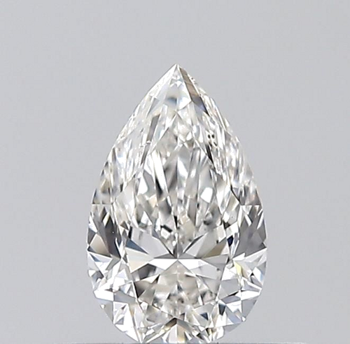0.39 carat H-VS2 Natūralus Pear Deimantas (1)
