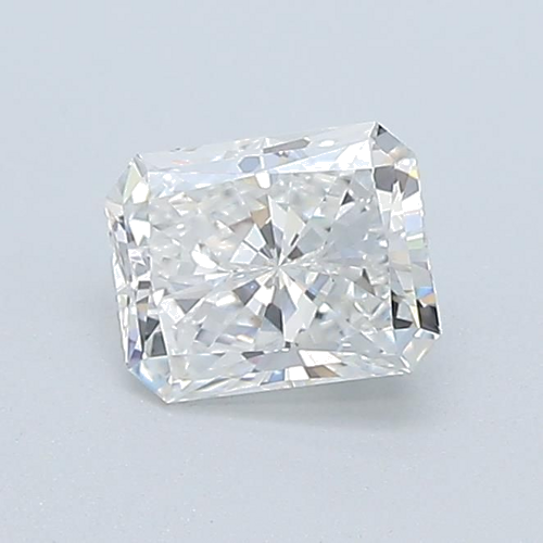 0.51 carat E-VVS1 Natūralus Radiant Deimantas (1)
