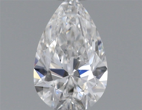 0.3 carat D-VS1 Natūralus Pear Deimantas (1)