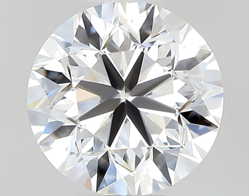 0.5 carat D-VVS2 GD cut Natūralus Round Deimantas (1)
