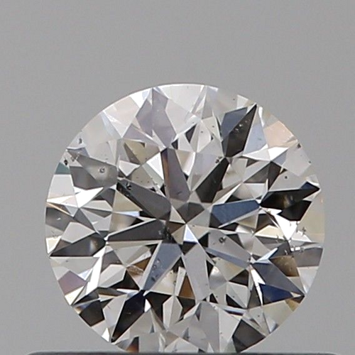 0.42 carat F-SI2 Excellent cut Natūralus Round Deimantas (1)