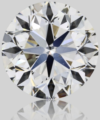 1.01 carat I-SI1 Very Good cut Natūralus Round Deimantas (1)