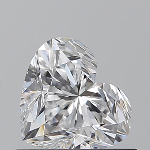 0.71 carat D-VS1 Natūralus Heart Deimantas (1)