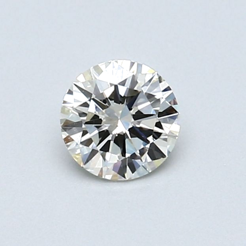 0.49 carat K-VS2 Very Good cut Natūralus Round Deimantas (1)