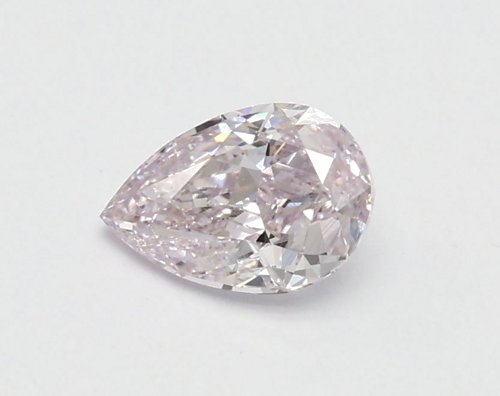 0.4 carat Fancy Light Purplish Pink-SI2 Natūralus Pear Deimantas (1)