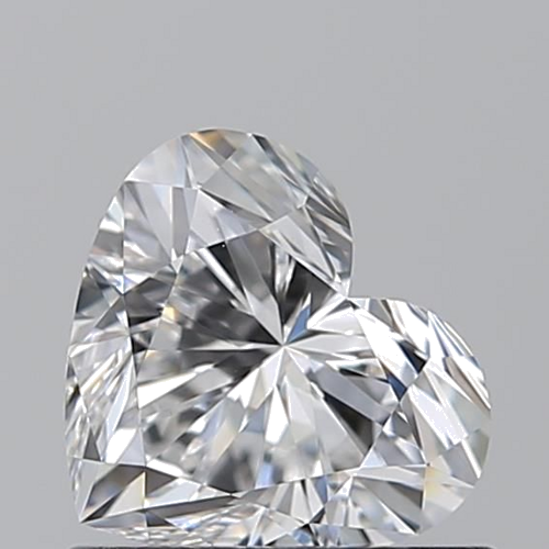 0.7 carat D-VS1 Natūralus Heart Deimantas (1)