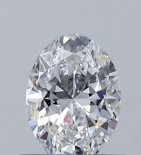 0.5 carat D-VS2 Natūralus Oval Deimantas (1)