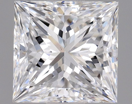 1.01 carat D-VS1 Natūralus Princess Deimantas (1)