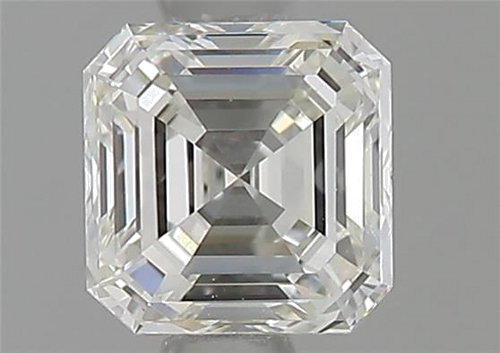 0.59 carat H-VVS2 Natūralus Asscher Deimantas (1)