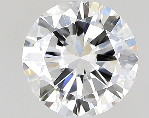 0.5 carat F-IF Very Good cut Natūralus Round Deimantas (1)