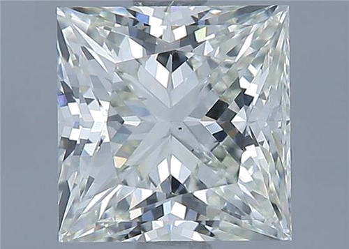 1.55 carat K-VS2 Natūralus Princess Deimantas (1)
