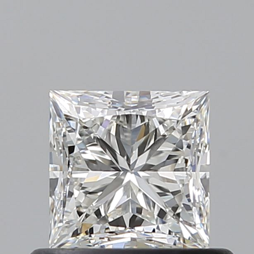0.68 carat H-VVS2 Natūralus Princess Deimantas (1)