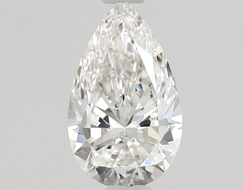 0.56 carat F-VS2 Natūralus Pear Deimantas (1)