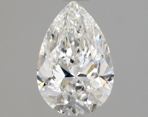 1.0 carat F-SI1 Natūralus Pear Deimantas (1)