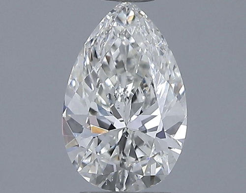 0.61 carat H-VS2 Natūralus Pear Deimantas (1)