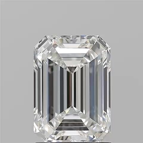 1.7 carat G-VVS2 Natūralus Emerald Deimantas (1)