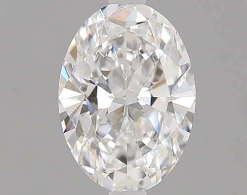 0.5 carat E-VS2 Natūralus Oval Deimantas (1)