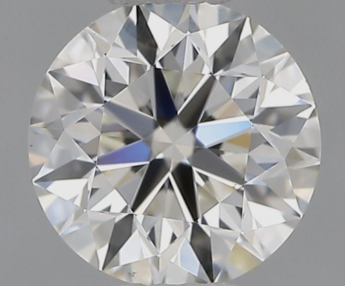 0.6 carat I-VS1 GD cut Natūralus Round Deimantas (1)
