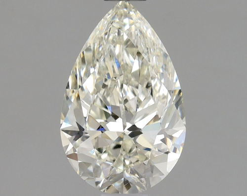 1.0 carat J-VS2 Natūralus Pear Deimantas (1)