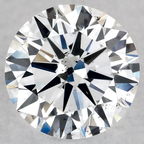 0.7 carat D-SI2 Very Good cut Natūralus Round Deimantas (1)