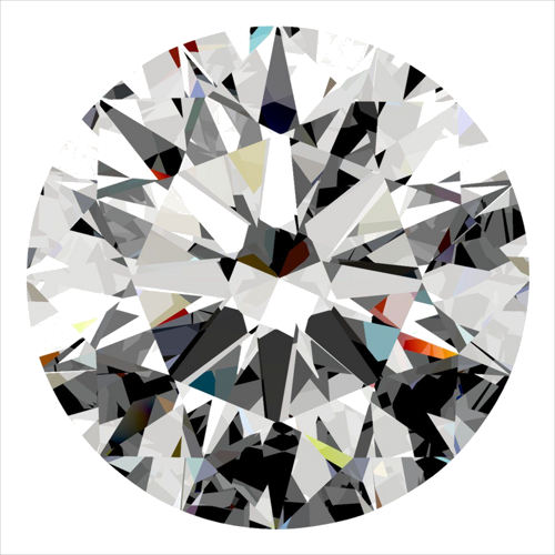 0.3 carat F-VS1 Excellent cut Natūralus Round Deimantas (1)