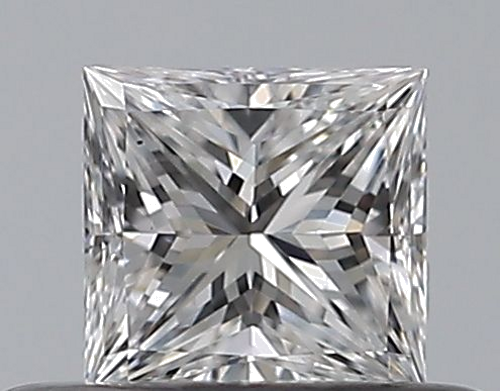0.3 carat D-VS2 Natūralus Princess Deimantas (1)