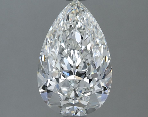 1.51 carat F-VVS1 Natūralus Pear Deimantas (1)