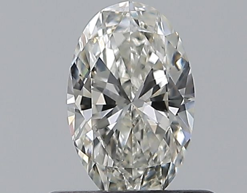0.49 carat H-VS2 Natūralus Oval Deimantas (1)