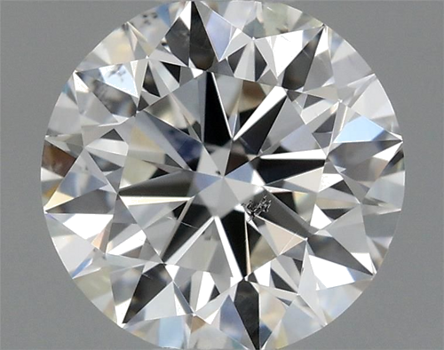 0.63 carat H-SI1 Excellent cut Natūralus Round Deimantas (1)
