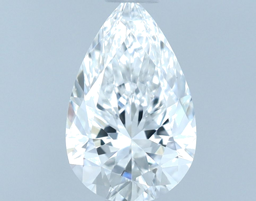 0.54 carat F-VS1 Natūralus Pear Deimantas (1)