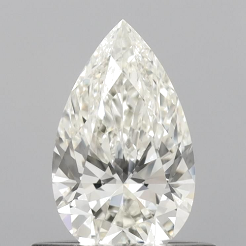 0.6 carat K-VVS1 Natūralus Pear Deimantas (1)