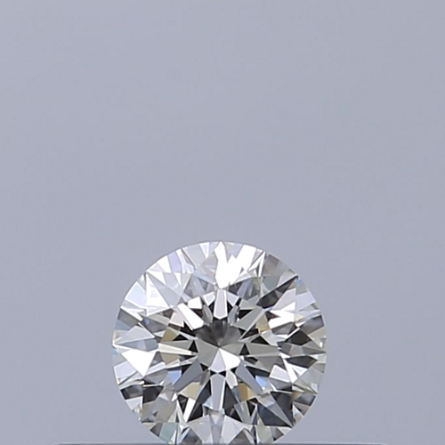 0.19 carat F-VVS2 Excellent cut Natūralus Round Deimantas (1)