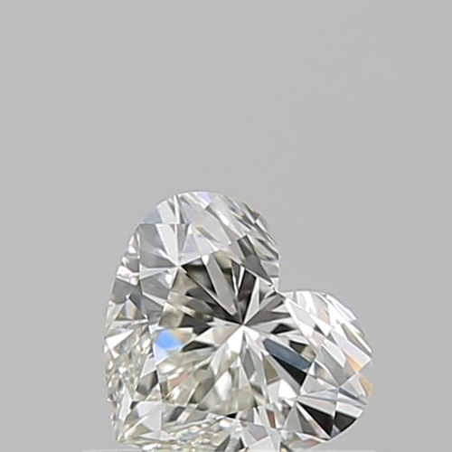 0.51 carat K-VVS1 Natūralus Heart Deimantas (1)