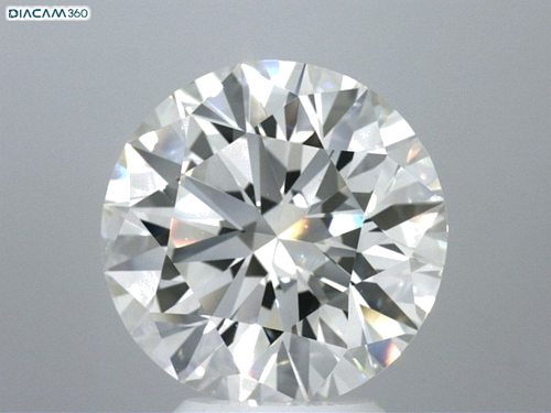 5.0 carat I-VS1 Excellent cut Natūralus Round Deimantas (1)