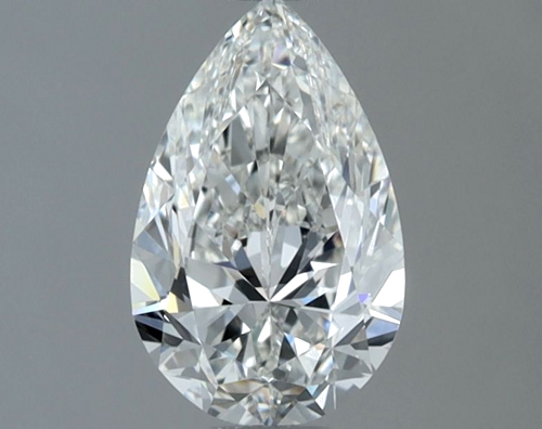 1.01 carat G-VS2 Natūralus Pear Deimantas (1)