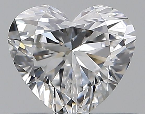 0.41 carat D-IF Natūralus Heart Deimantas (1)