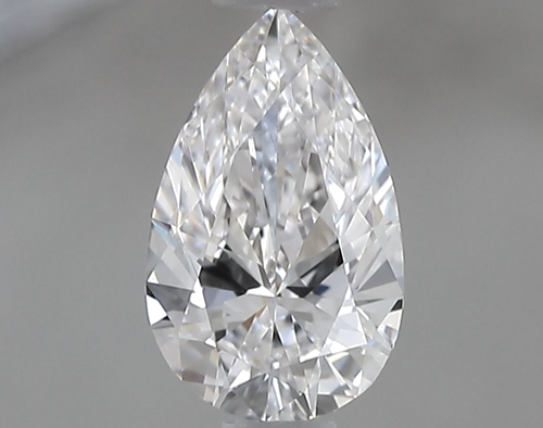 0.54 carat D-VVS1 Natūralus Pear Deimantas (1)
