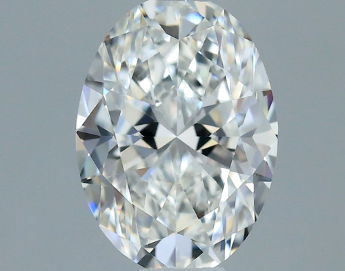 0.4 carat D-VS1 Natūralus Oval Deimantas (1)