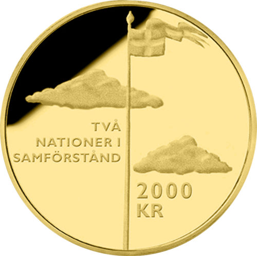 2000 kronų Švedijos-Norvegijos unijos 100-metis auksinė moneta (1)