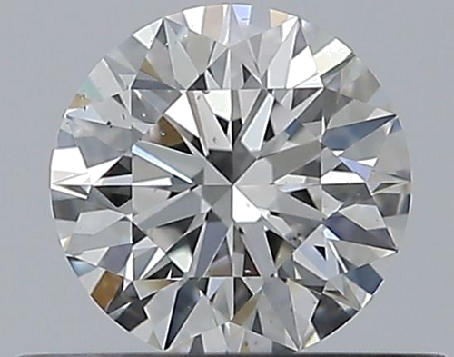 0.42 carat G-SI1 Excellent cut Natūralus Round Deimantas (1)