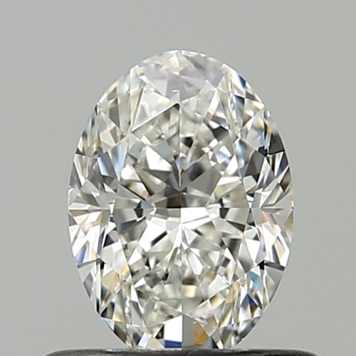 0.52 carat G-VS2 Natūralus Oval Deimantas (1)