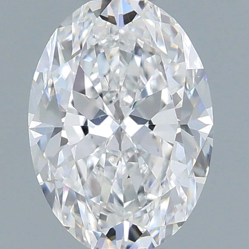 0.6 carat E-VS2 Natūralus Oval Deimantas (1)