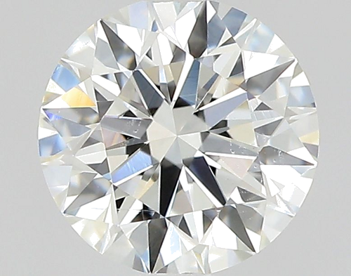 0.54 carat I-SI1 Excellent cut Natūralus Round Deimantas (1)