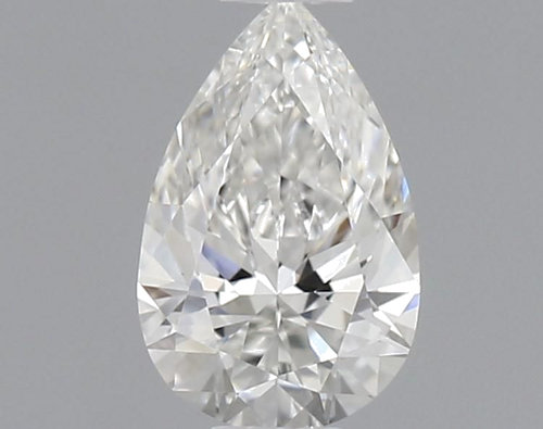 0.36 carat G-VVS1 Natūralus Pear Deimantas (1)