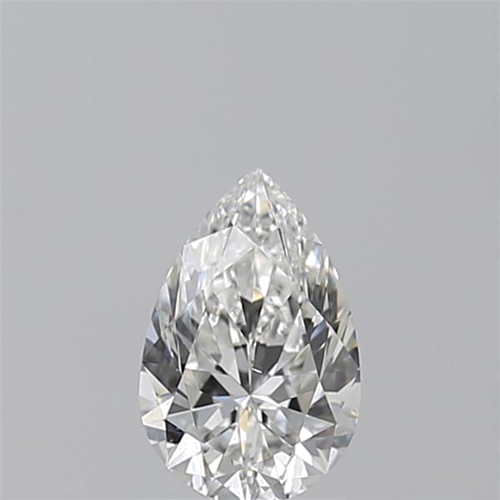 1.01 carat F-VS2 Natūralus Pear Deimantas (1)