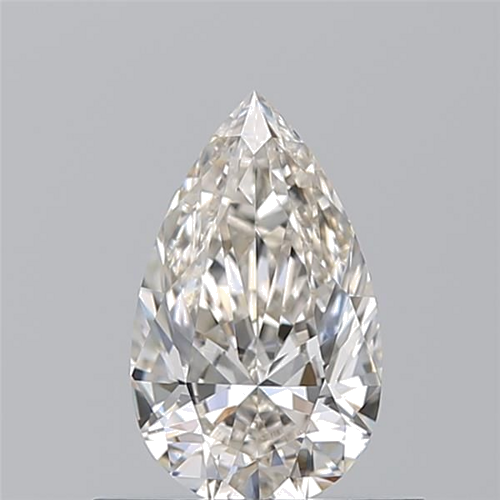 0.55 carat I-VVS1 Natūralus Pear Deimantas (1)