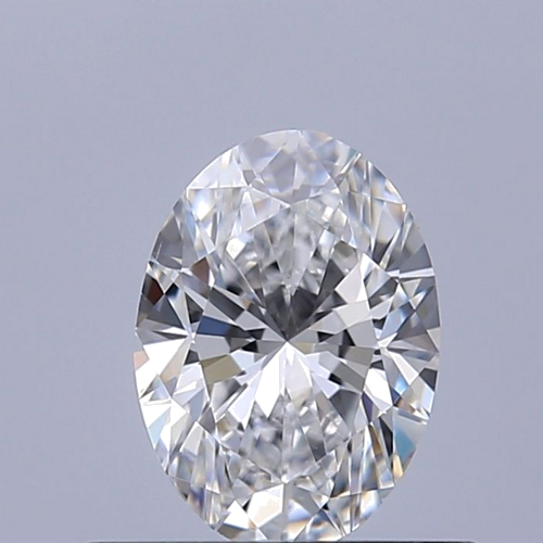 0.5 carat D-VS2 Natūralus Oval Deimantas (1)