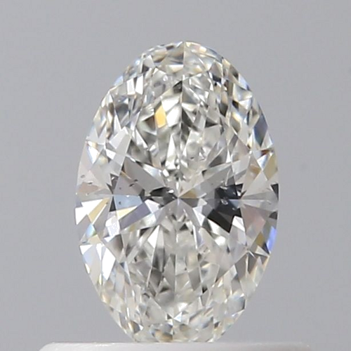 0.42 carat G-SI2 Natūralus Oval Deimantas (1)